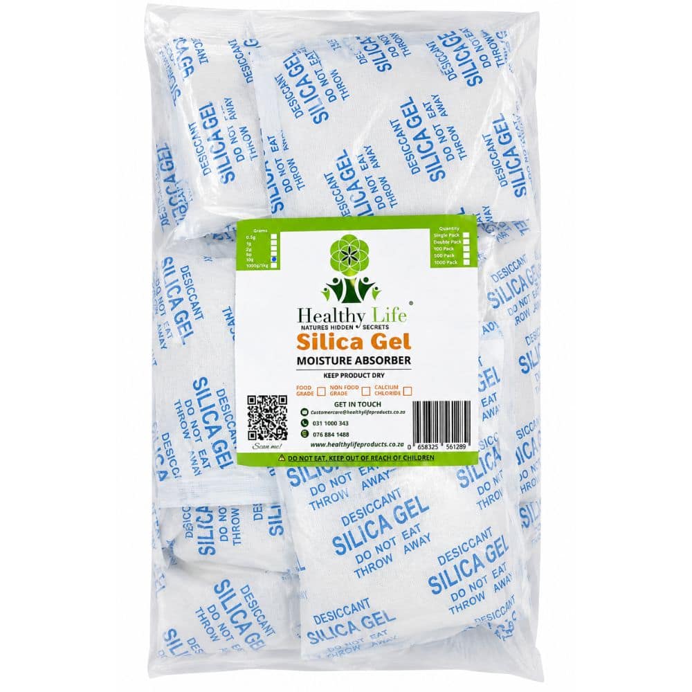 Moisture Absorber - Non Indicating Silica Gel Packet-Food Grade (100g)
