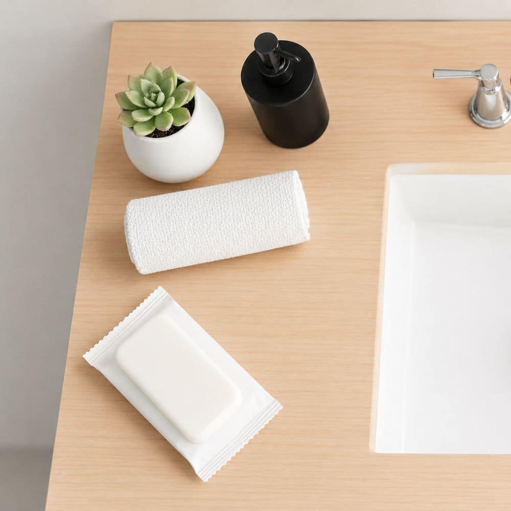 Guest Soap Bars for Hotels, BnB - White Wrapped (10g) - Image 4