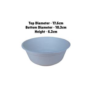 Sugarcane Biodegradable Round Bowl 950ml Eco-Friendly - 50 Pack