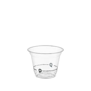 Clear Compostable PLA Cup 265ml - Pack of 50