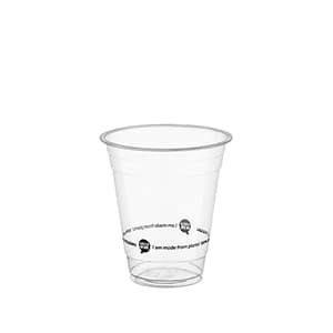 Clear Compostable PLA Cup - 350ml - Pack of 50