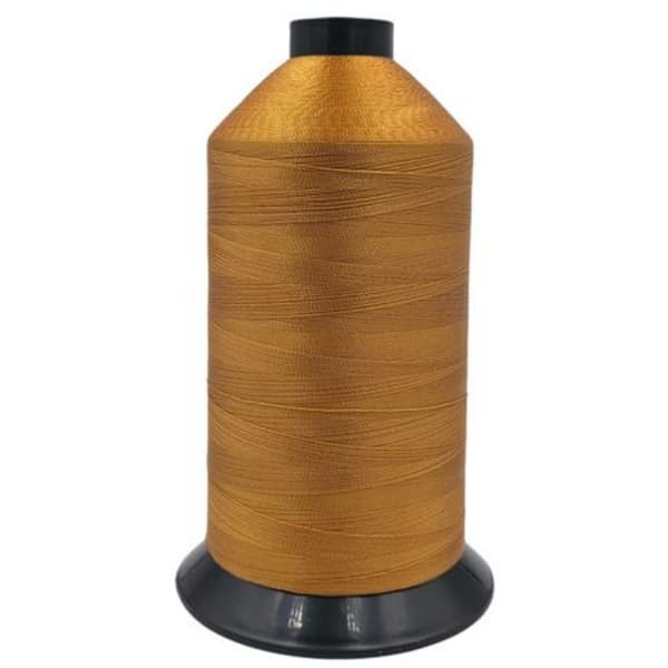 Filament Sewing Thread-500g Spool, 8300M-Shade 421 Military Gold TJ Threads