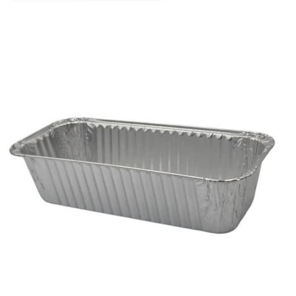 Foil Loaf Tray - 620ml Medium Disposable Baking Tray (25 Pack)
