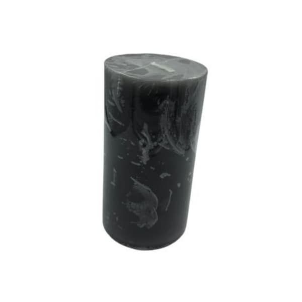 Grey Pillar Decor Candles- Pack of 3