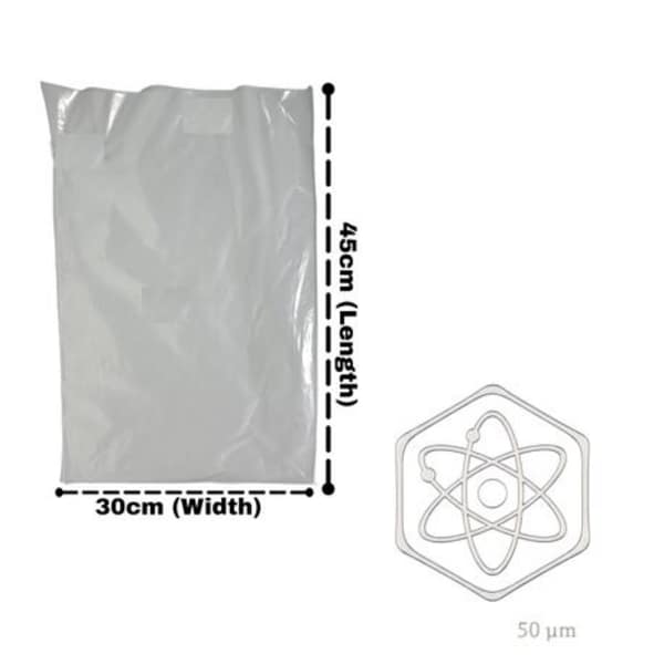 50 Micron Plastic Bags - 30cm × 45cm Food Grade- 100 Pack - Image 4