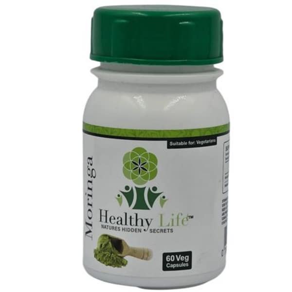 Healthy Life Moringa Oleifera Leaf Extract - 500mg 60 Caps Energy & Immune - Image 11