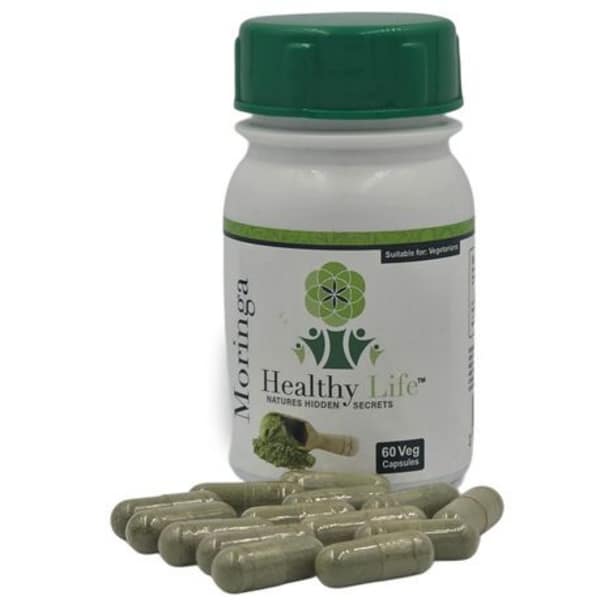 Healthy Life Moringa Oleifera Leaf Extract - 500mg 60 Caps Energy & Immune - Image 6